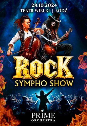 Plakat do spektaklu: ROCK SYMPHO SHOW - Prime Orchestra