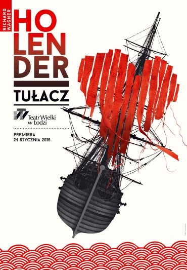Poster for the spectacle: DER FLIEGENDE HOLLÄNDER
