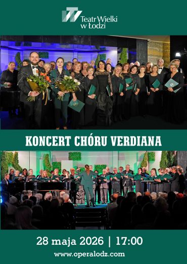 Plakat do spektaklu: KONCERT CHÓRU VERDIANA Plakat do spektaklu: KONCERT CHÓRU VERDIANA