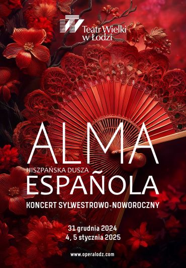 Plakat do spektaklu: ALMA ESPAÑOLA / HISZPAŃSKA DUSZA