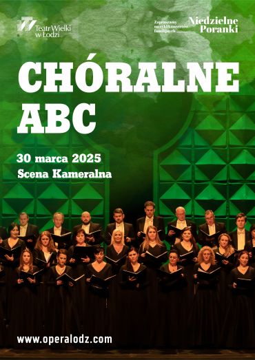 Plakat do spektaklu: CYKL KONCERTÓW FAMILIJNYCH: CHÓRALNE ABC